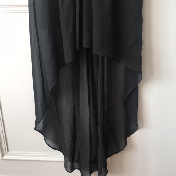 BCBG MAXAZRIA high low black dress - Picture 4 of 5